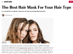the best hair mask for your hair type