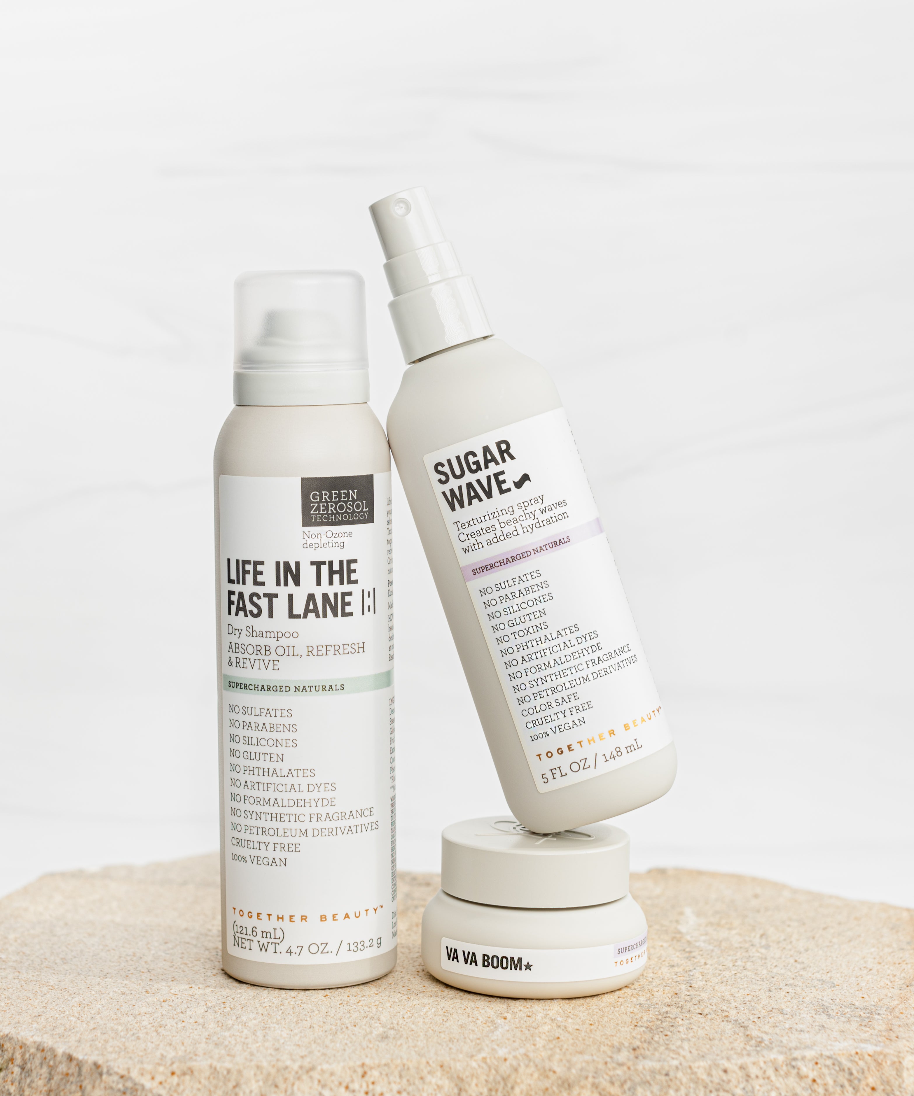 The Texture Trio bundle for hair that needs texture