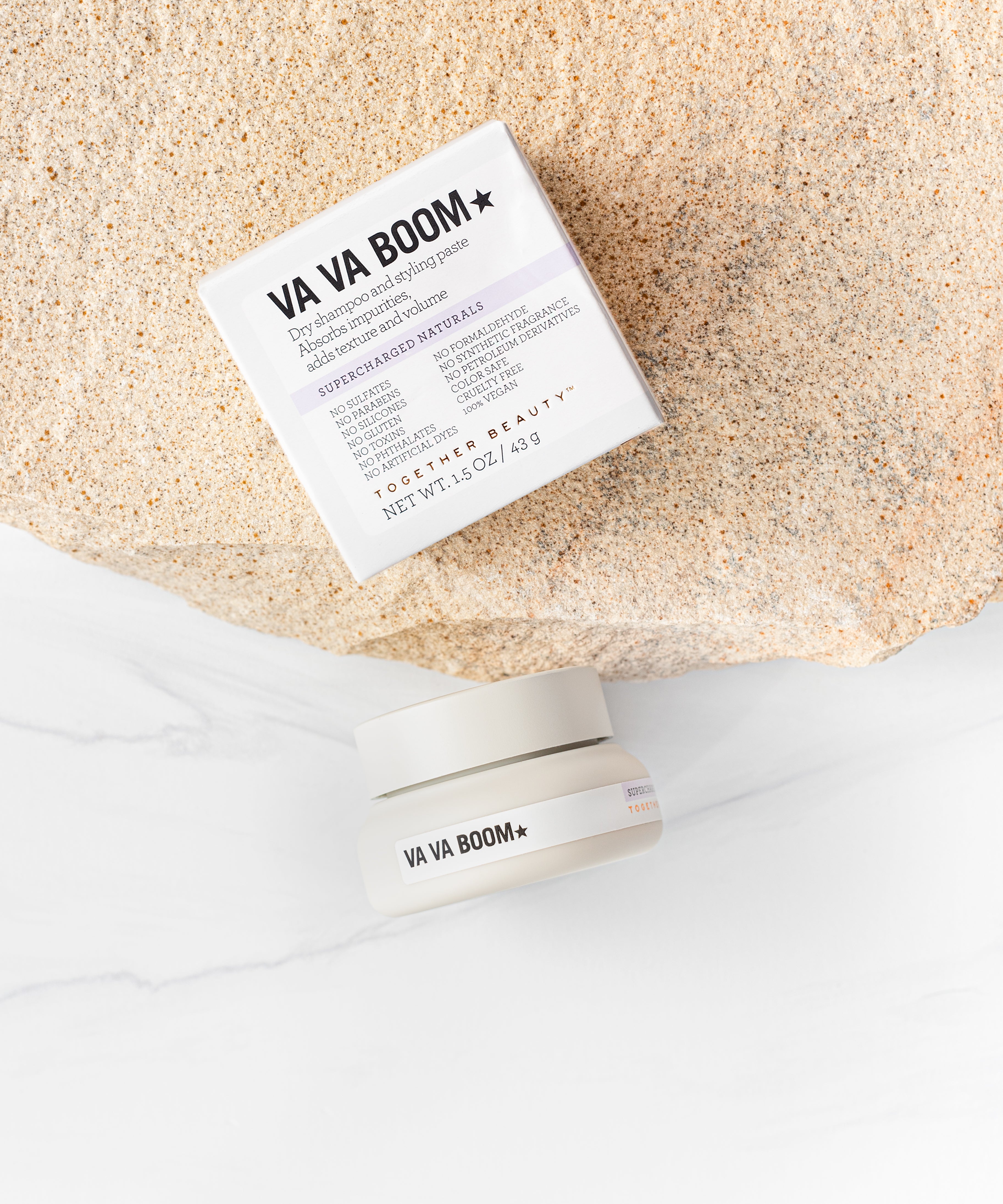 Va Va Boom dry shampoo paste and styler